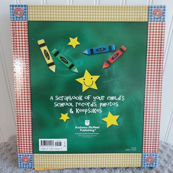 School Days Keepsake Memory Book Memories Pre-K-12 Records Binder Class Events‎ - Picture 2 of 12